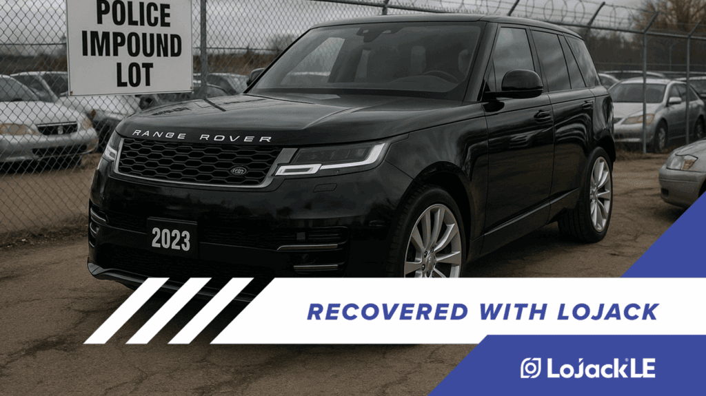 LoJack Vehicle Recovery Case File: Across State Lines — 2023 Range Rover (Ashburn, VA → Baltimore, MD)