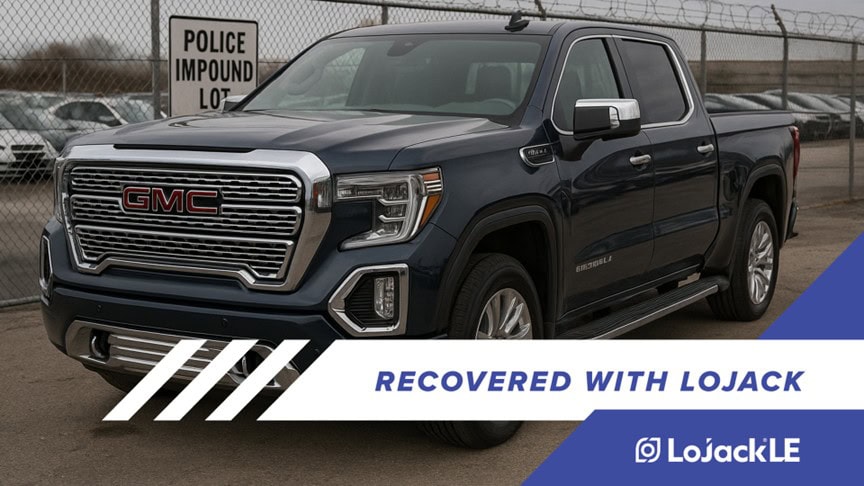 LoJack Vehicle Recovery Case File: Warrant First — 2020 GMC Sierra Denali (Dallas, TX)