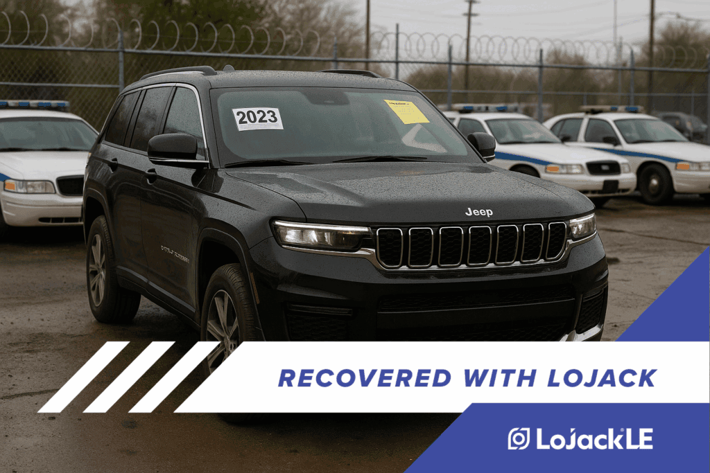 LoJack Leads Law Enforcement to Recover Fraudulent Jeep Purchase 1,200 Miles Away in Record Time