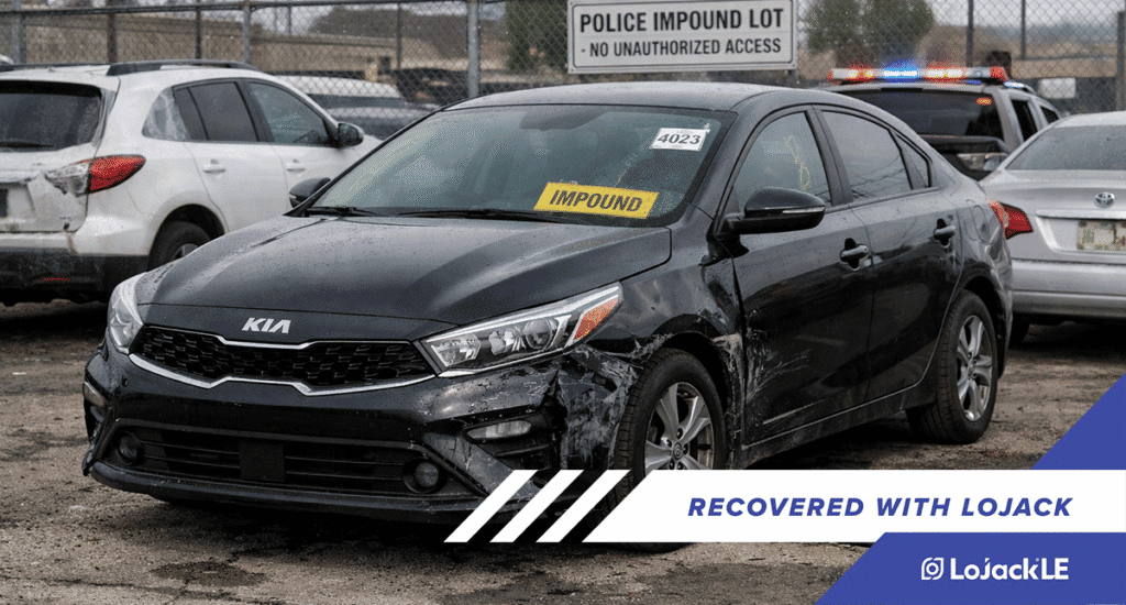 Mystery Theft Solved: LoJack GPS Guides CHP to Stolen Kia in Redding