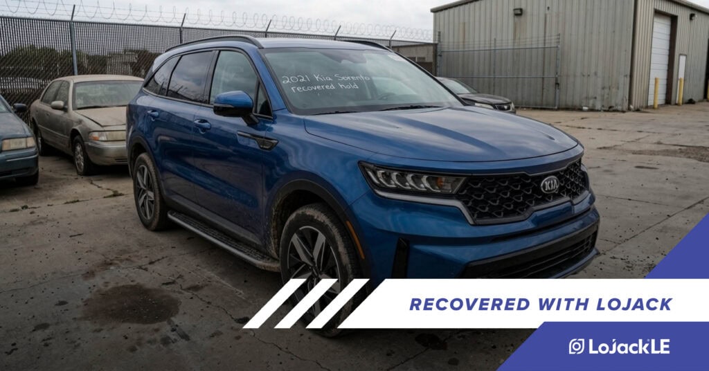 LoJack assists Catron County Sheriff’s Office with the recovery of a Kia Sorento